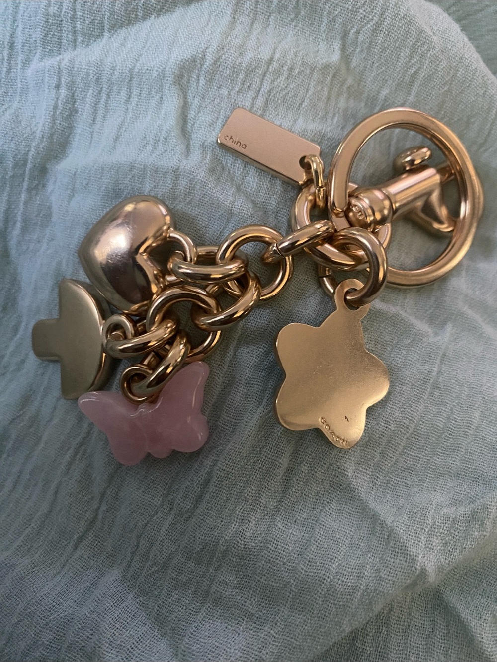 Coach Multi Charm Key Chain - Picture 5 of 5